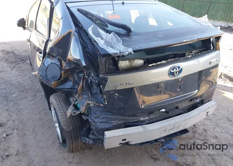 2012 Toyota Prius Plug-In из США, поврежденный, VIN JTDKN3DP8C3026819